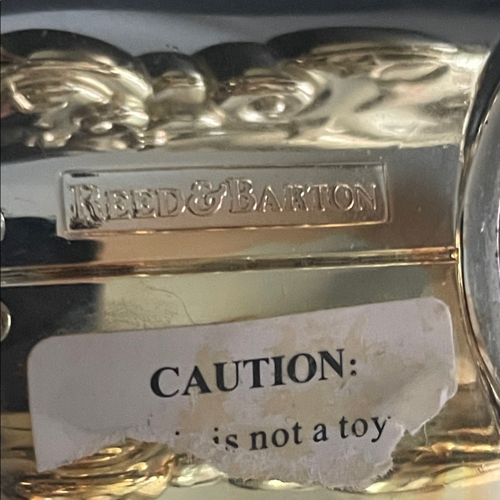 Reed & Barton Silver plated Airplane coin bank - Picture 11 of 12